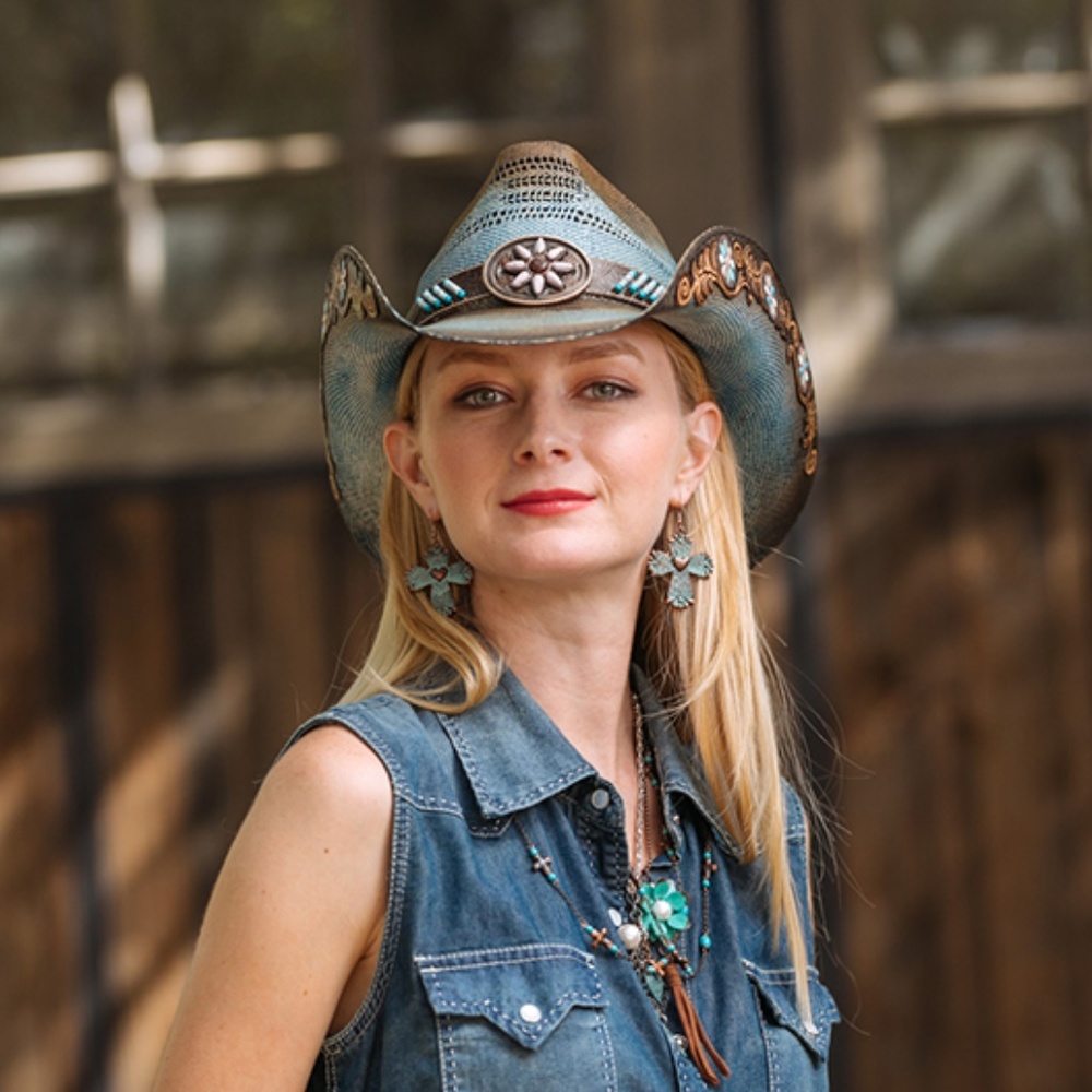 Stampede Hat - Genuine Bangora Western Hat - Picture 2 of 6